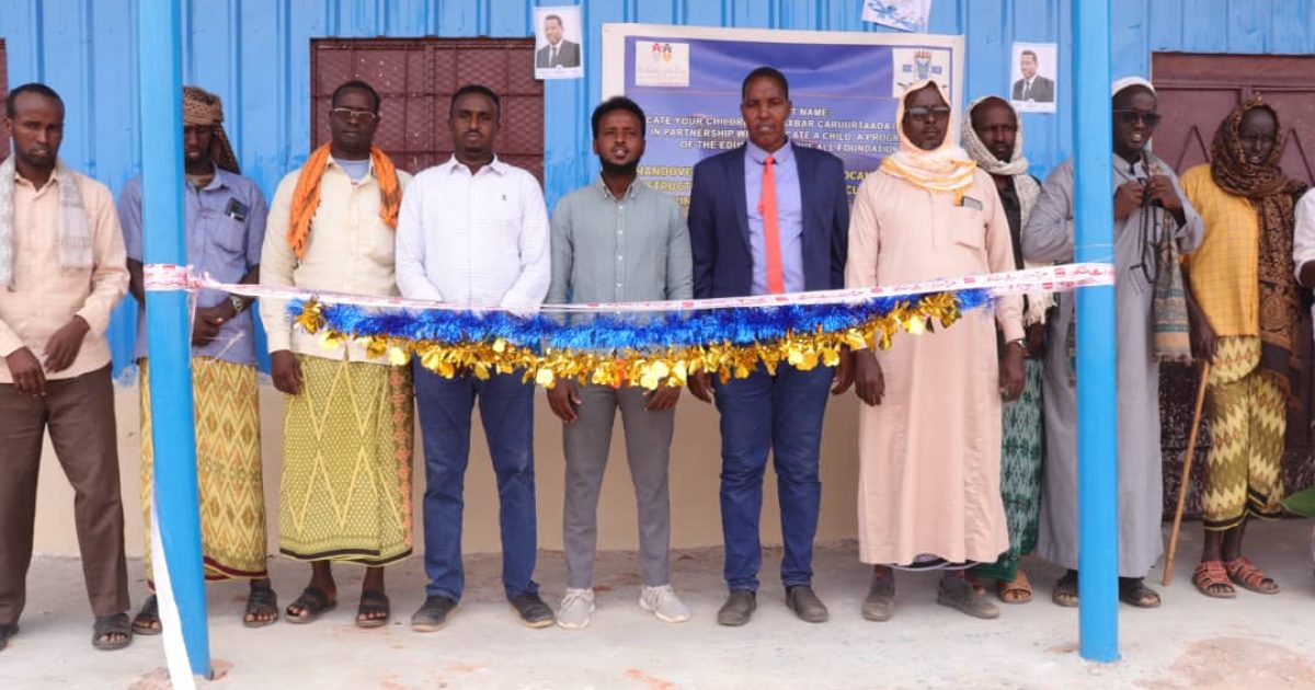 Dugsi Hoose oo laga hirgeliyay deegaanka Qalqaloocan ee Gobolka Mudug “SAWIRRO”