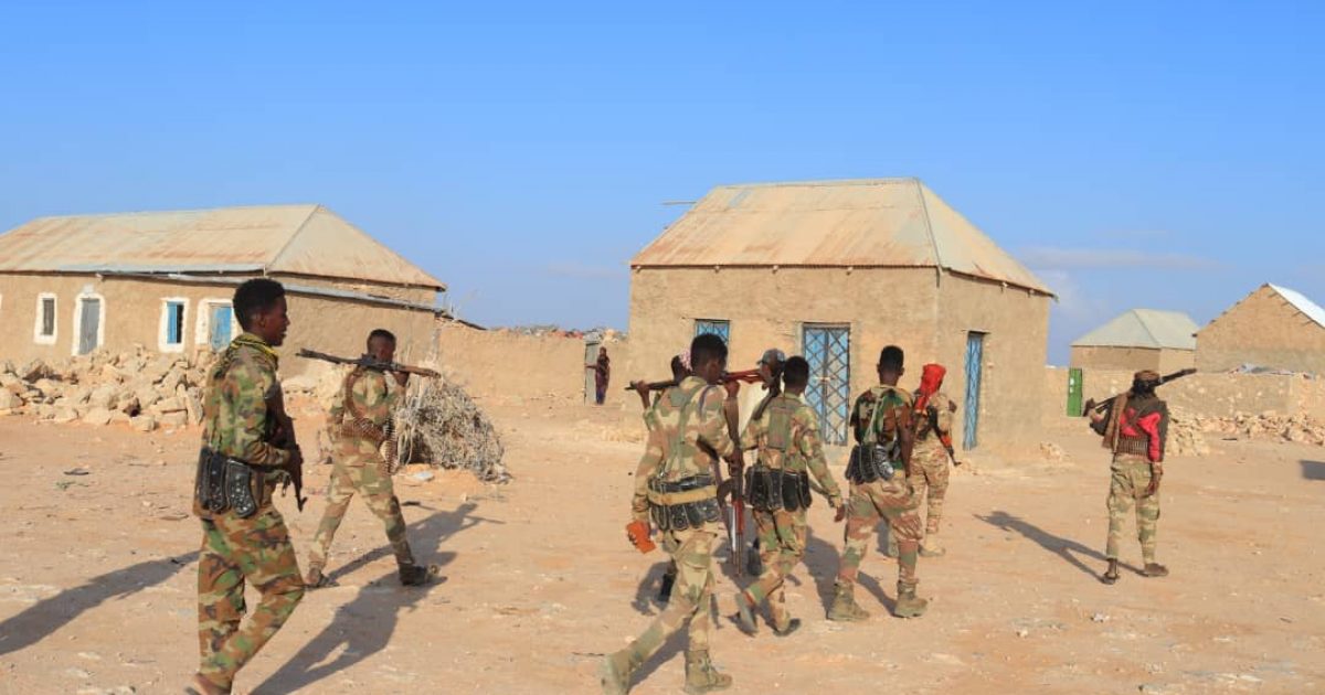 Ciidamada Daraawiishta Galmudug oo howlgallo ka fuliyay deegaanno dhaca Koonfurta Gobalka Mudug “SAWIRRO”