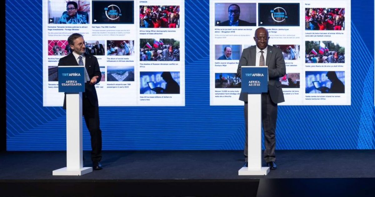 Wasiirka Warfaafinta Soomaaliya iyo Madaxa Golaha Warbaahinta Turkiga oo si wada jir ah u daahfuray qeybta cusub ee TRT