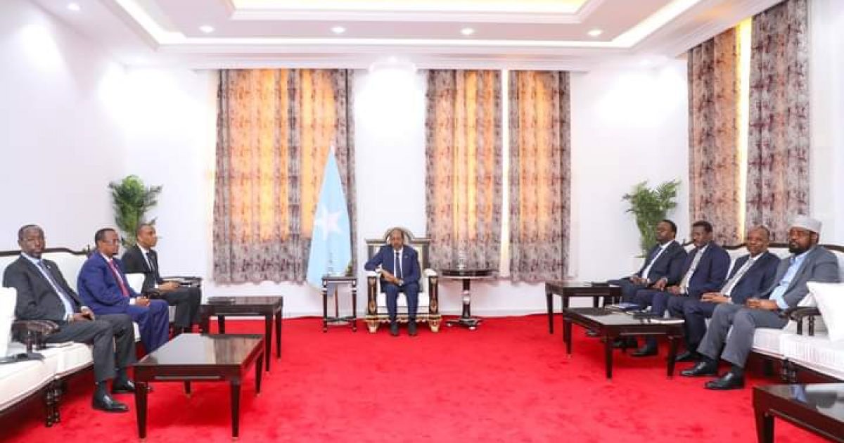 Madaxweyne Xasan Sheekh oo furay shirka golaha wadatashiga Qaran