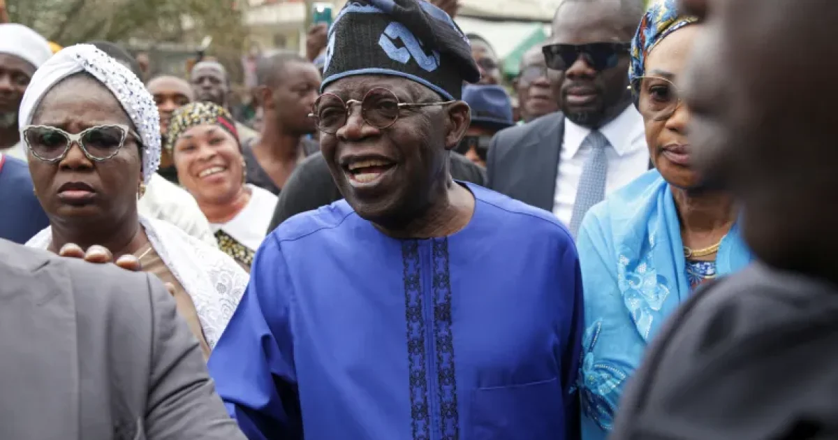 Axmed Tinubu oo ku guuleystay doorashada madaxtinimada Nigeria