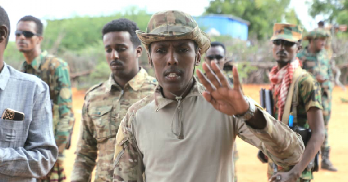 Taliyaha Ciidanka Xoogga oo kormeeray cutubyo ka tirsan Ciidanka òo ku sugan Maxaas