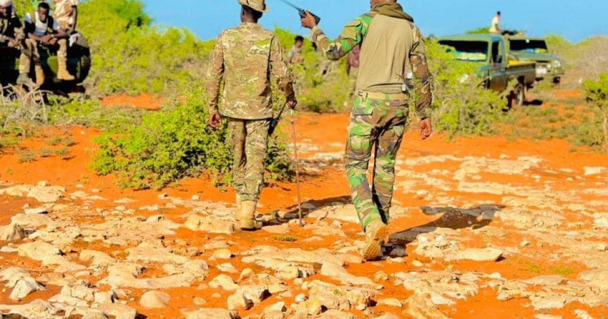 Ciidamada Xoogga dalka oo howlgallo ka sameeyay degaano hoostaga magaalada Galcad