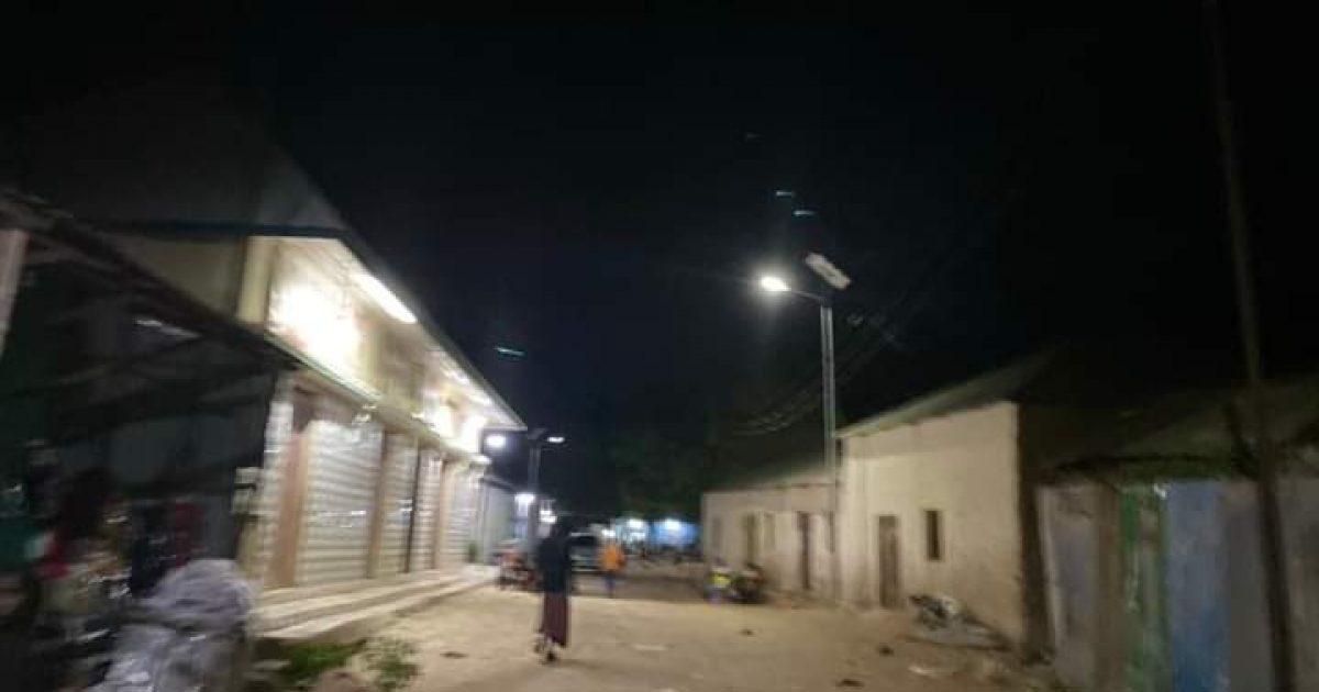 Nalalka ku shaqeeya cadceedda oo laga hirgeliyay degmada Aadan yabaal “SAWIRRO”