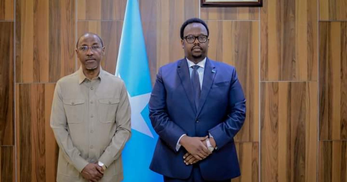 Ra’iisul Wasaare Ku-xigeenka Dalka oo la kulmay Ergeyga Dowladda ee arrimaha Somaliland