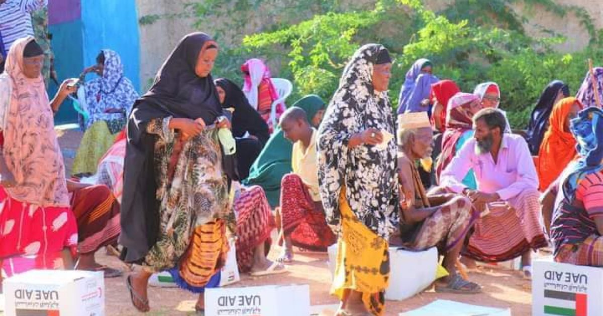 Hay’adda SoDMA oo deeq raashin ah ka qeybisay Degmada Xudur