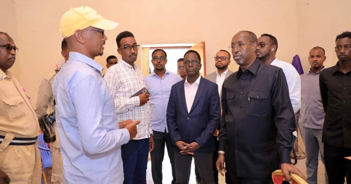 Duqa Muqdisho oo kormeeray qaar kamid ah dagmooyinka Gobalka Banaadir “SAWIRRO”