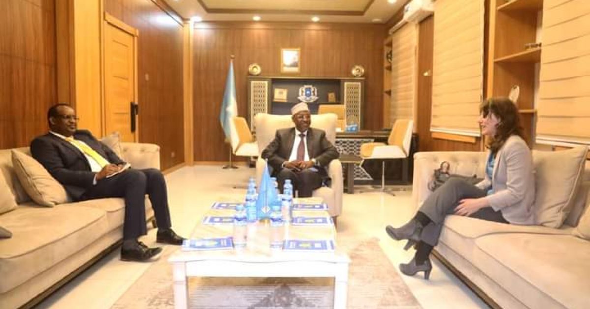 Ergayga Gaarka ah ee Arrimaha Somaliland oo qaabilay Ergeyga Arrimaha wadahadallada Dowladda NORWAY