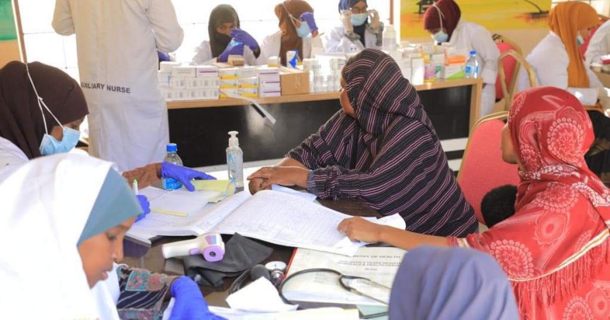 Dadkii uu sameeyay Roobkii da’ay shalay oo Baaritaano Caafimaad loo sameeyay