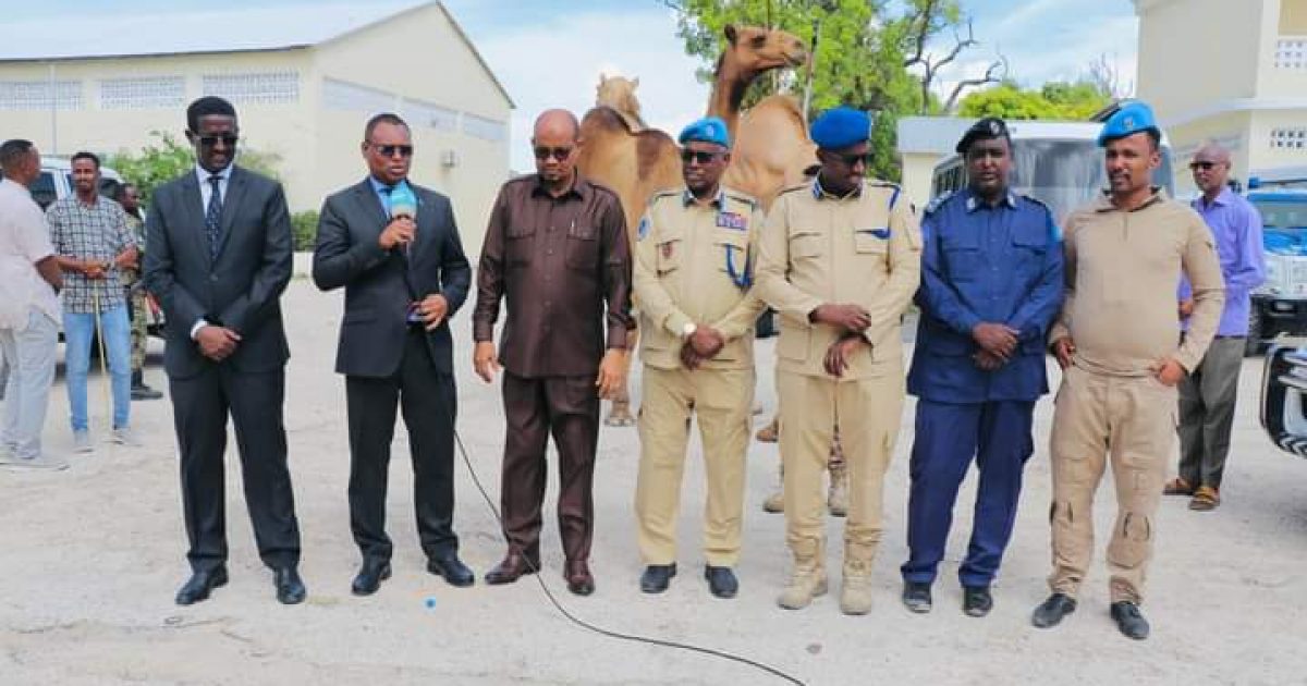 Wasaaradda Ganacsiga oo labo neef oo Geel ah ku wareejisay Wasiiru-dowlaha Amniga Gudaha “SAWIRRO”