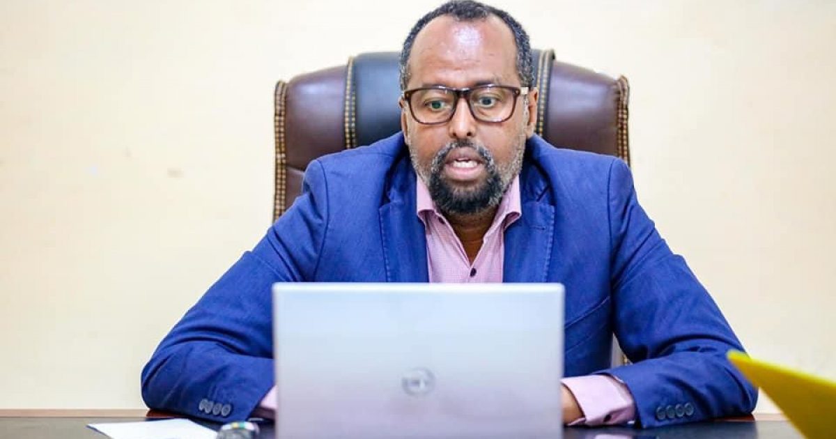 Wasiirka Gargaarka KGS oo Aaladda foggaan aragga kula hadlay Hay’addaha Gargaarka