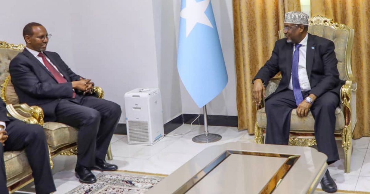 Guddoomiyaha Golaha Shacabka BJFS oo qaabilay Ku-xigeenka Xisbiga Barwaaqo ee dalka Itoobiya