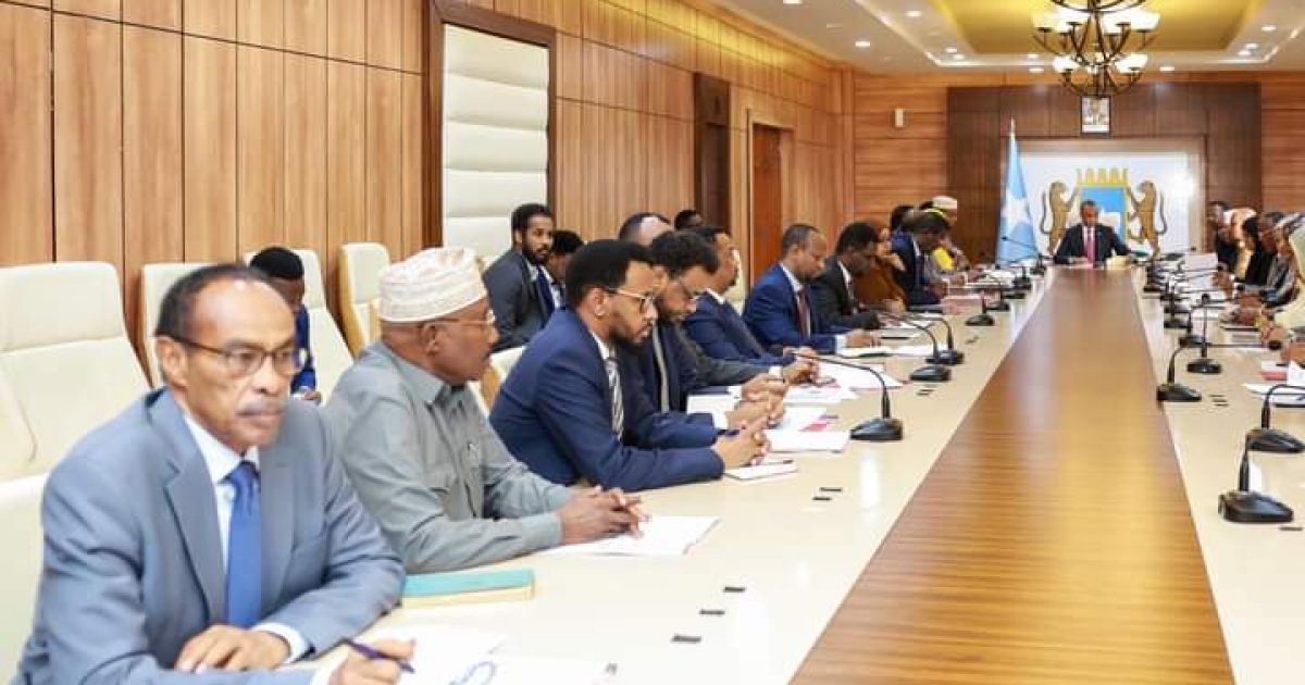 Golaha Wasiirrada oo ansixiyey magacaabista Taliyaha Ciidanka Asluubta