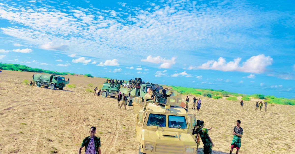 Ciidanka Xoogga Dalka oo howlgal sifayn ah ka sameeyay deegaanka Cali Yabaal