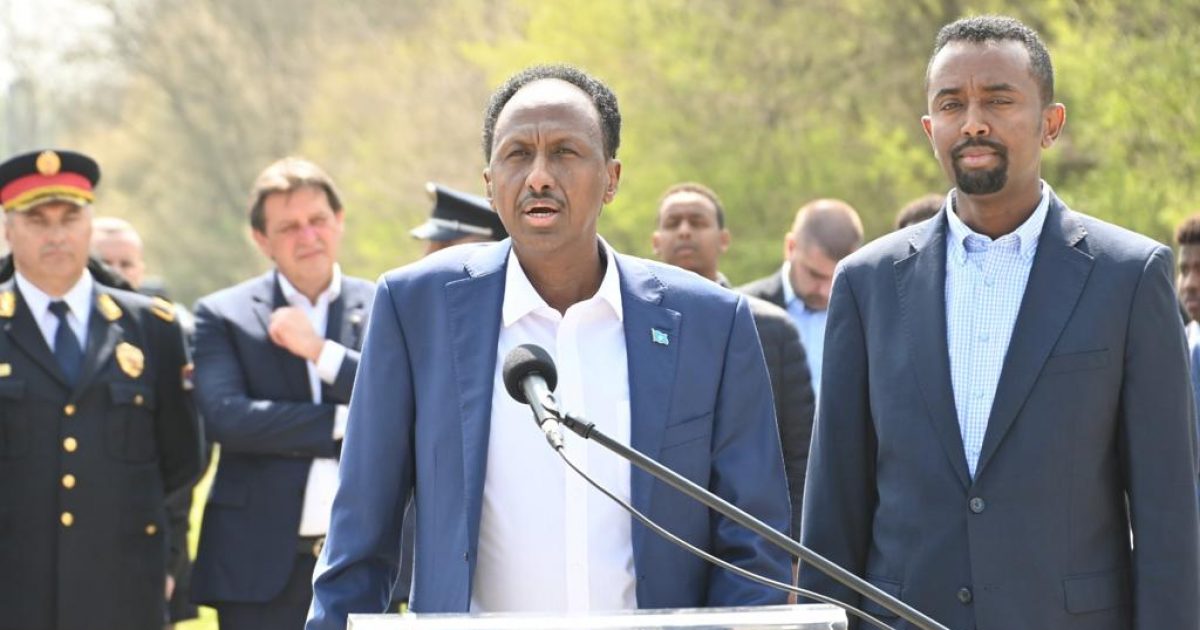 Wasiirka Amniga Gudaha XFS oo Tababar u soo xiray Ciidanka gaarka ah ee madaxtooyada