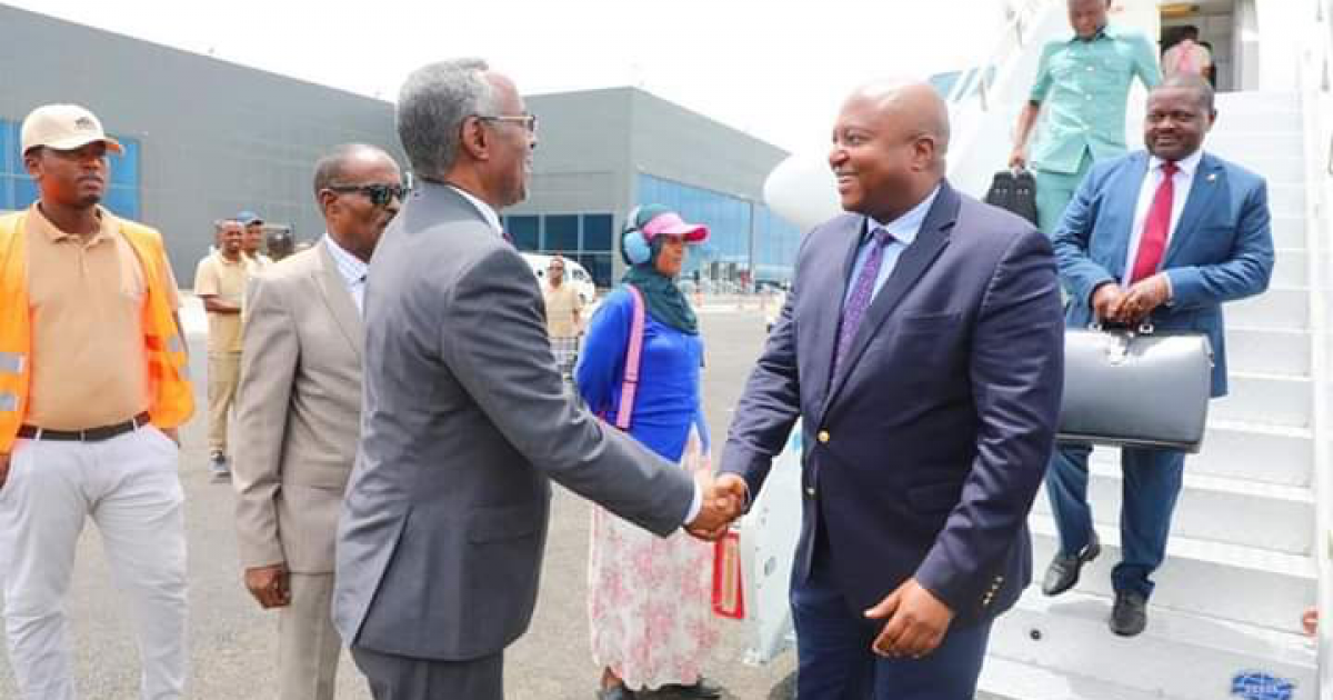 Wasiirka Arrimaha Dibadda XFS oo soo dhaweeyay dhigiisa dalka Burundi