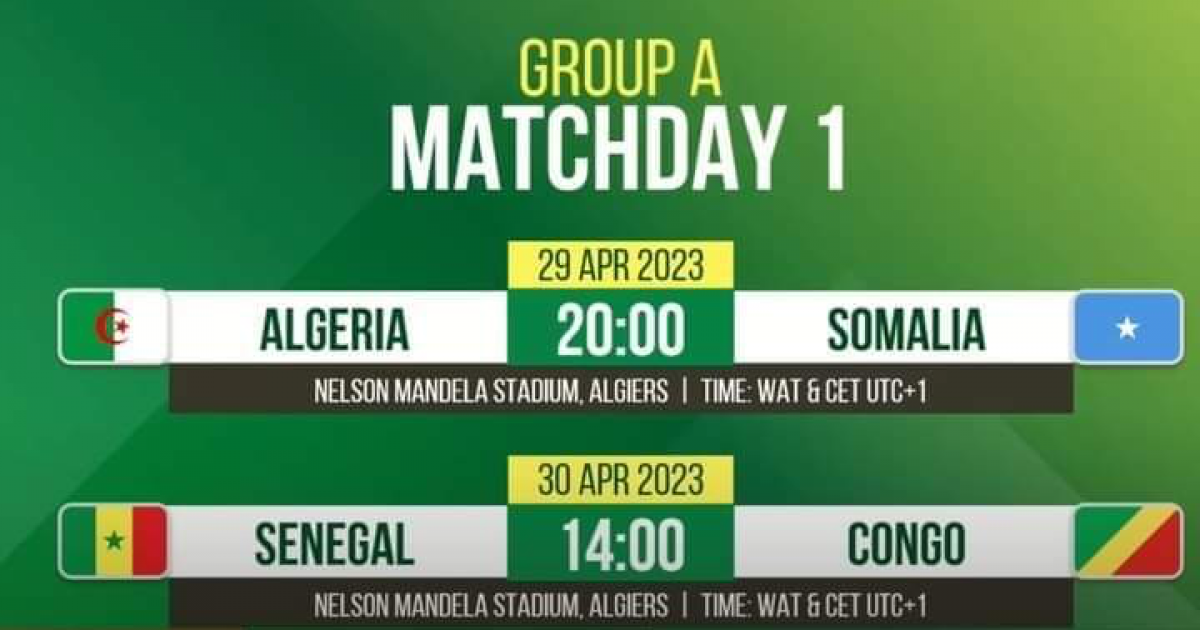 Xulka Qaranka ee 17-jirada oo maanta la ciyaaraya dhiggooda Algeria