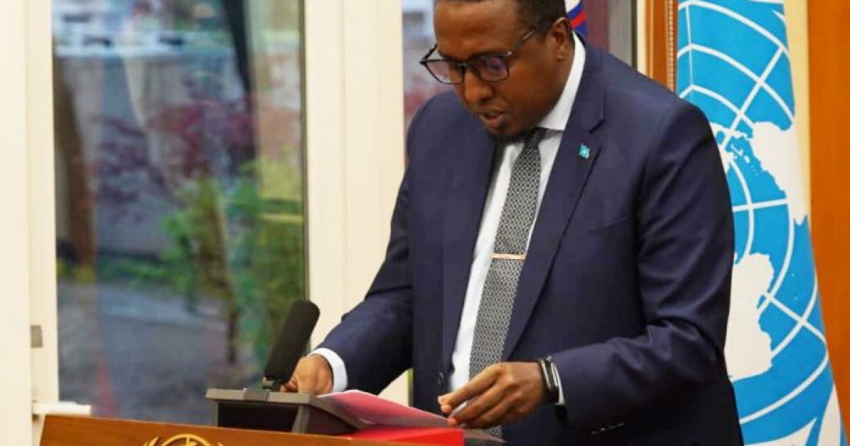 Danjiraha Soomaaliya u fadhiya Shiinaha oo ka qayb galay shir looga hadlayay Nidaamka diblomasiyadeed