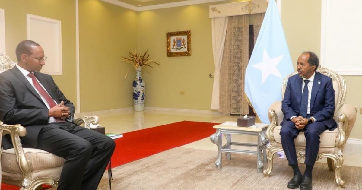 Madaxweyne Xasan Sheekh oo qaabilay guddoomiye ku xigeenka xisbiga Barwaaqo ee Itoobiya