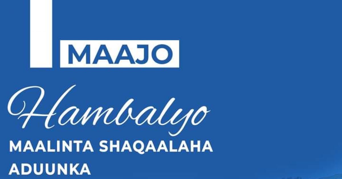 Ra’iisul Wasaare Xamse oo 1da Maajo awgeed Hambalyo u diray dhamaan shaqaalaha Soomaaliyeed