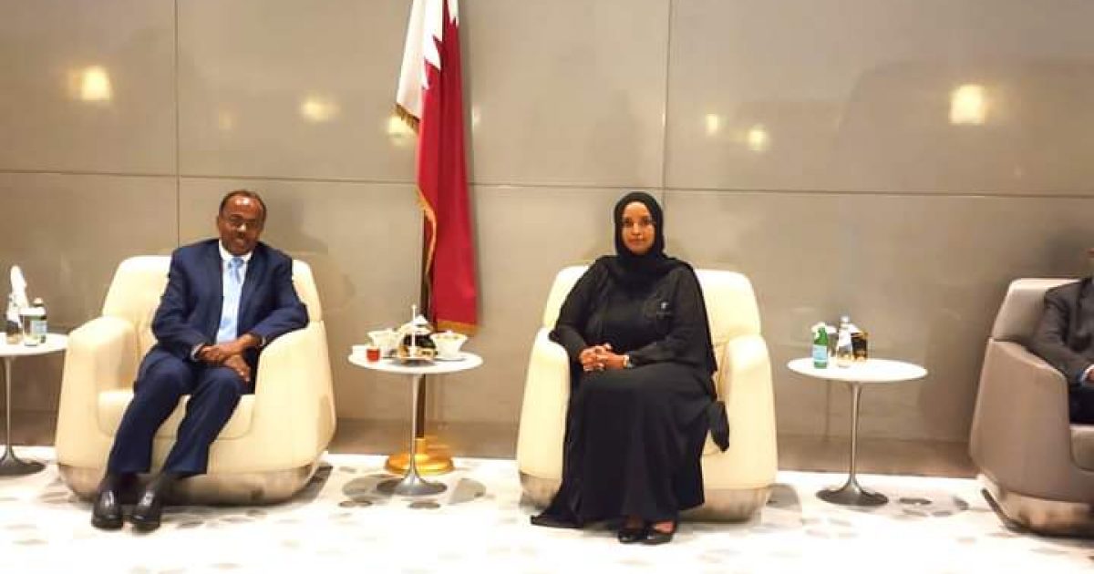 Wasiiru dowlaha Arrimaha Dibadda Soomaaliya oo booqasho rasmi ah ku gaaray Qatar