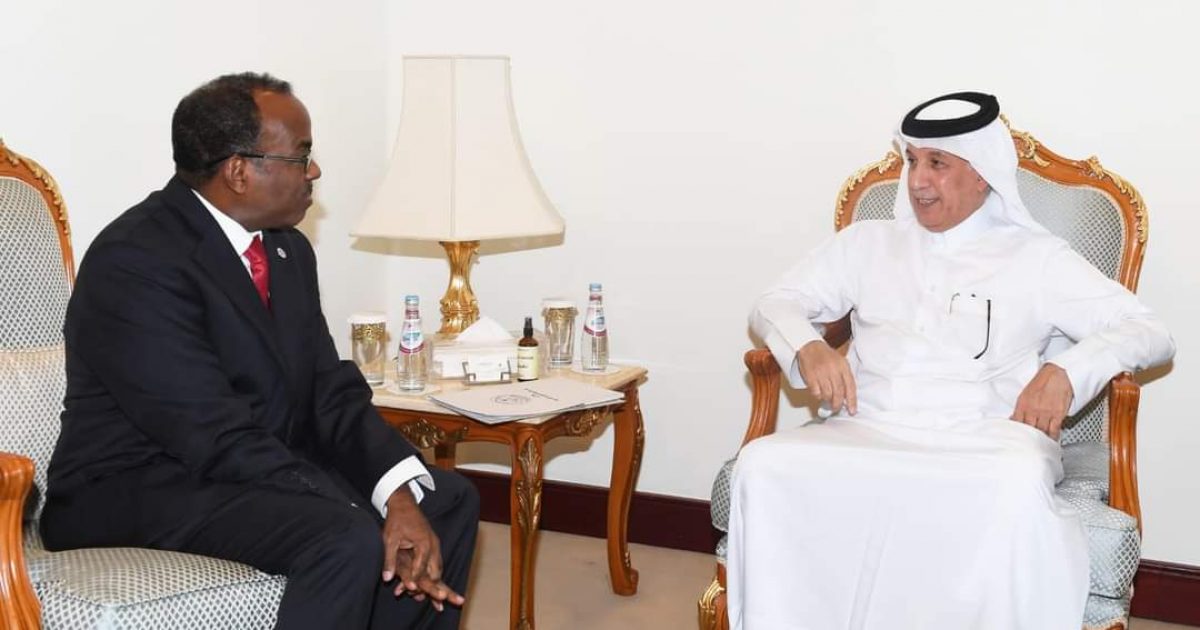 Wasiiru dowlaha Arrimaha Dibadda XFS oo la kulmay dhiggiisa Qatar