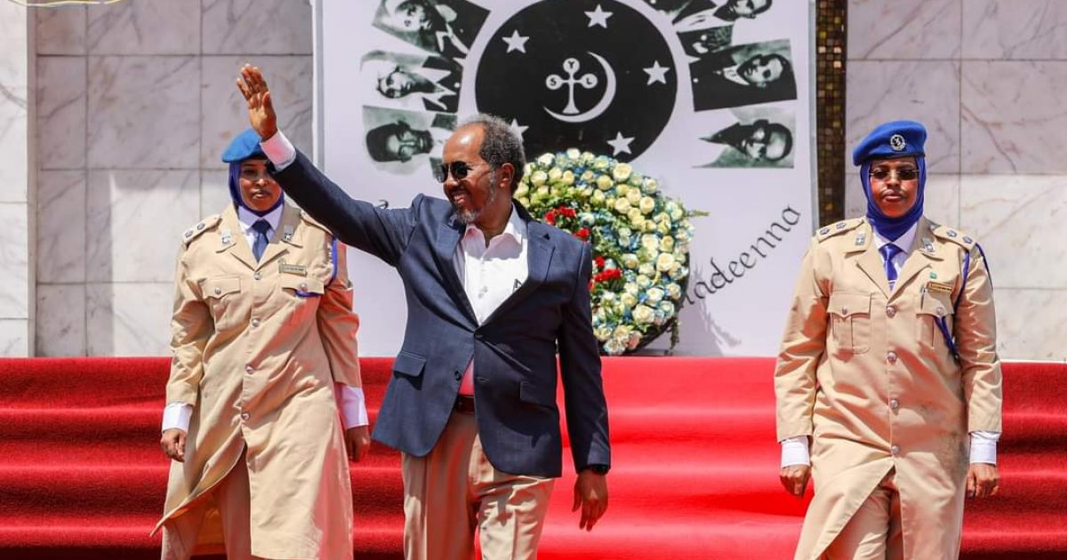 Somali President Commemorates SYL Founding, Calls on Youth to Combat Terrorism
