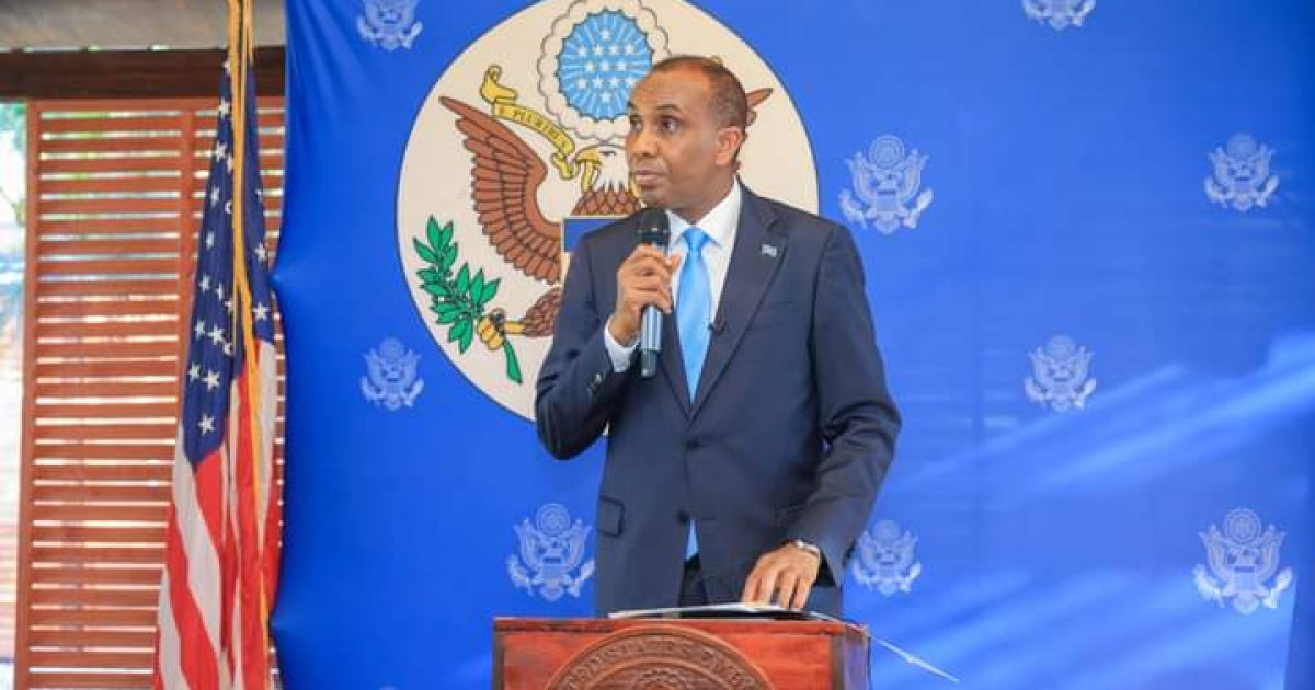 Ra’iisul Wasaare Xamse oo Mareykanka uga mahadceliyay taageerada ay siiso dowladdeenna “SAWIRRO”