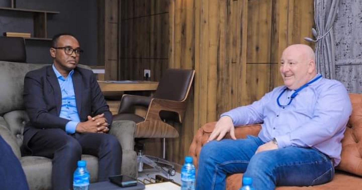 Guddoomiyaha Hay’adda SoDMA oo qaabilay Wafdi ka socday Hay’adda UNOCHA