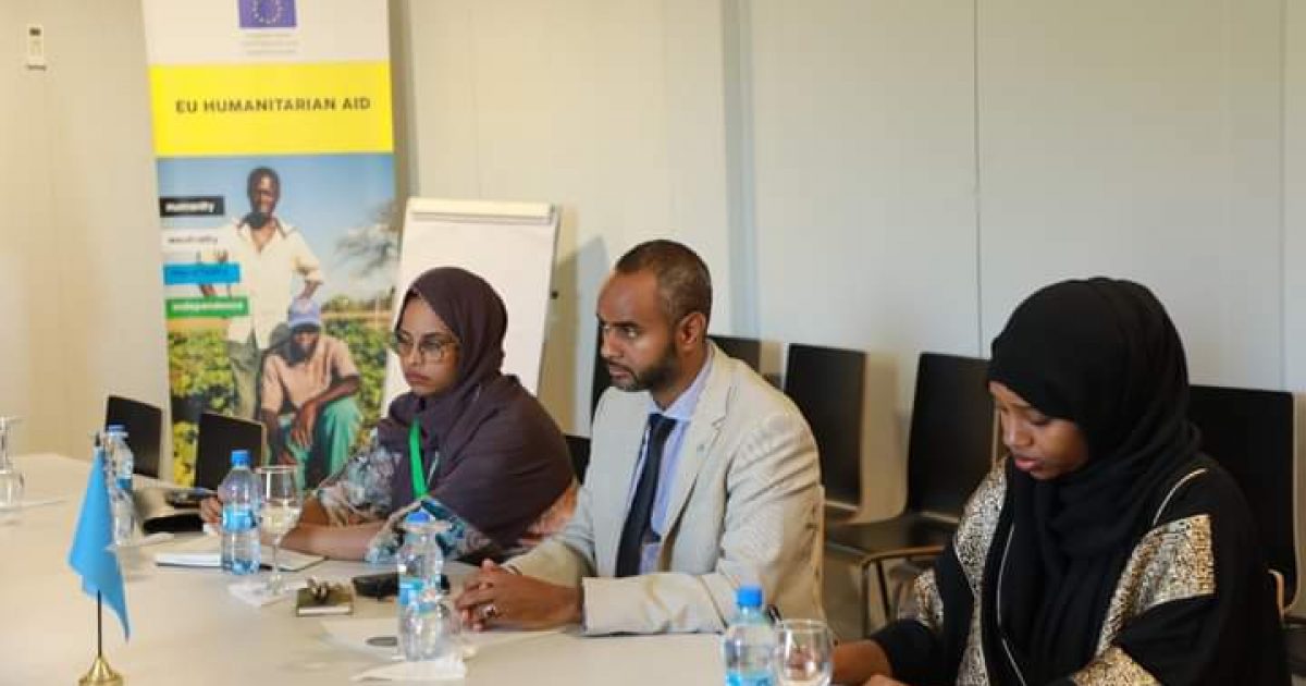 Wasiirka Gaashaandhigga XFS oo qaabilay wafdi ka socday Midowga Yurub