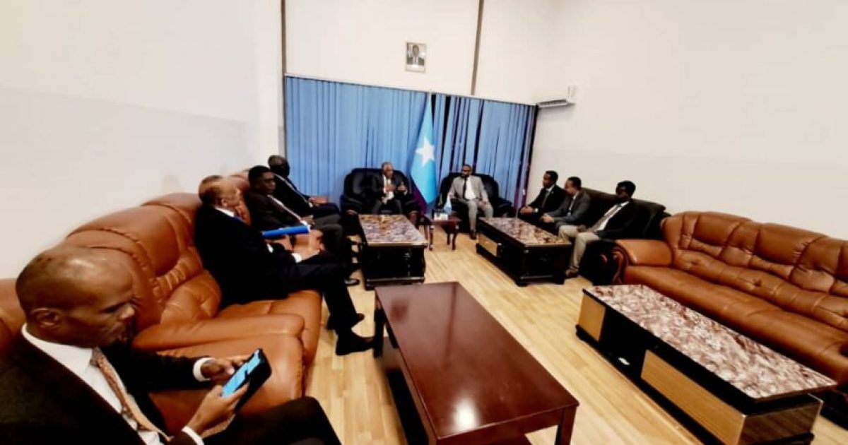 Madax ka socota dalka suudan oo soo gaaray Muqdisho