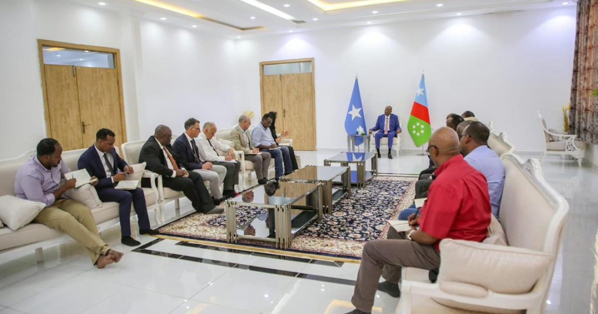 Madaxweynaha KGS oo Madaxtooyada ku qaabilay madax ka socotay Hey’adda UNDP