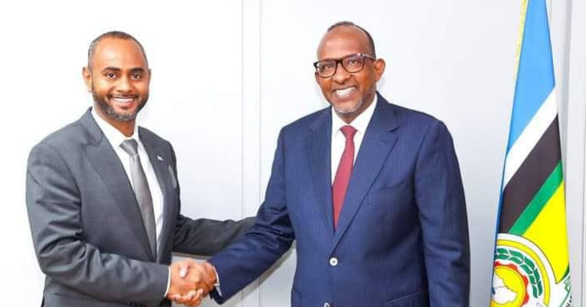 Wasiirka gaashaandhigga XFS oo la kulmay Dhigiisa dalka Kenya
