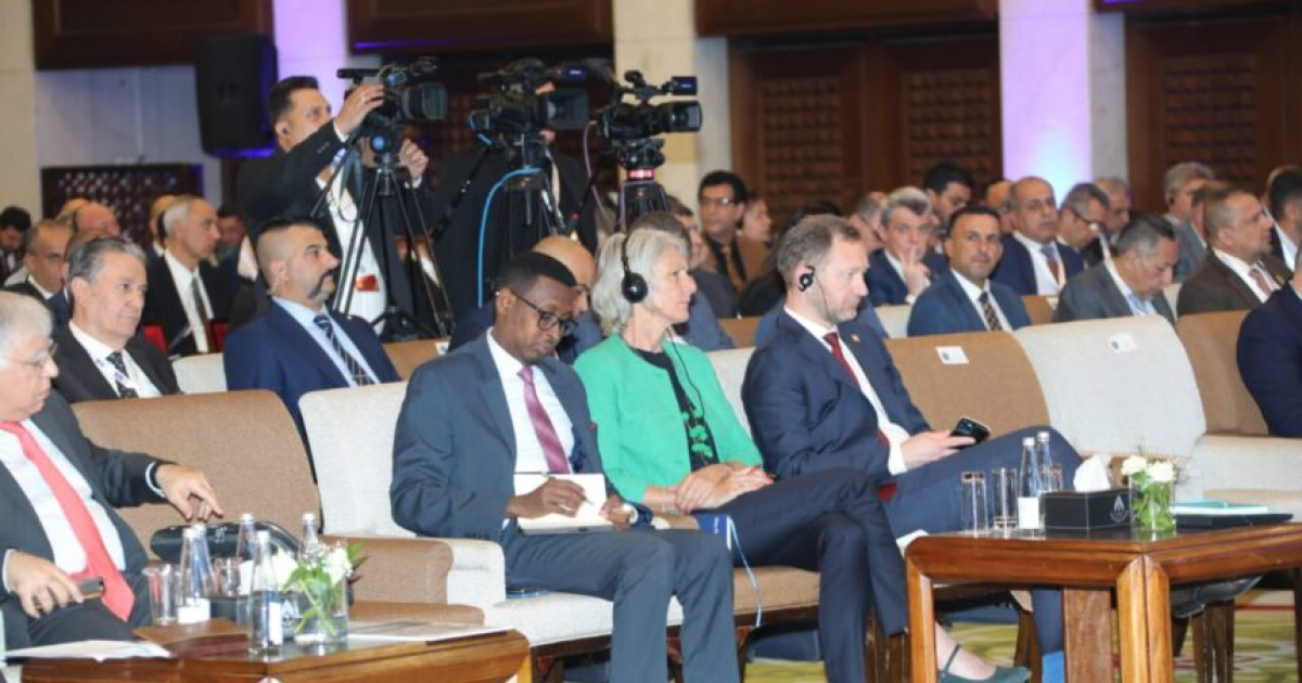 Wasiiru dowlaha Wasaaradda Macdanta iyo biyaha XFS oo ka qeybgalay shirka wasiirada biyaha ee dalalka carabta