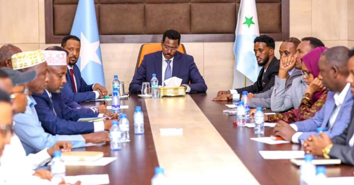 Madaxweynaha Galmudug oo guddoomiyay shirka golaha wasiirada