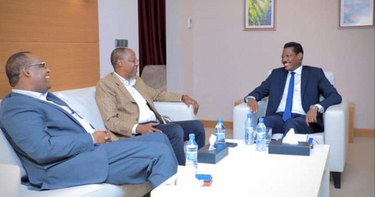 Ergayga Gaarka ah ee arrimaha Somaliland oo kulan la qaatay Madaxweynaha Galmudug