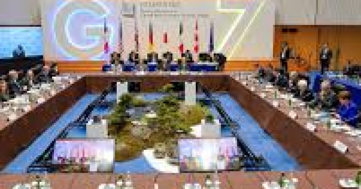 Shirka wadamada G-7 oo maanta ka furmaya Dalka Jabaan