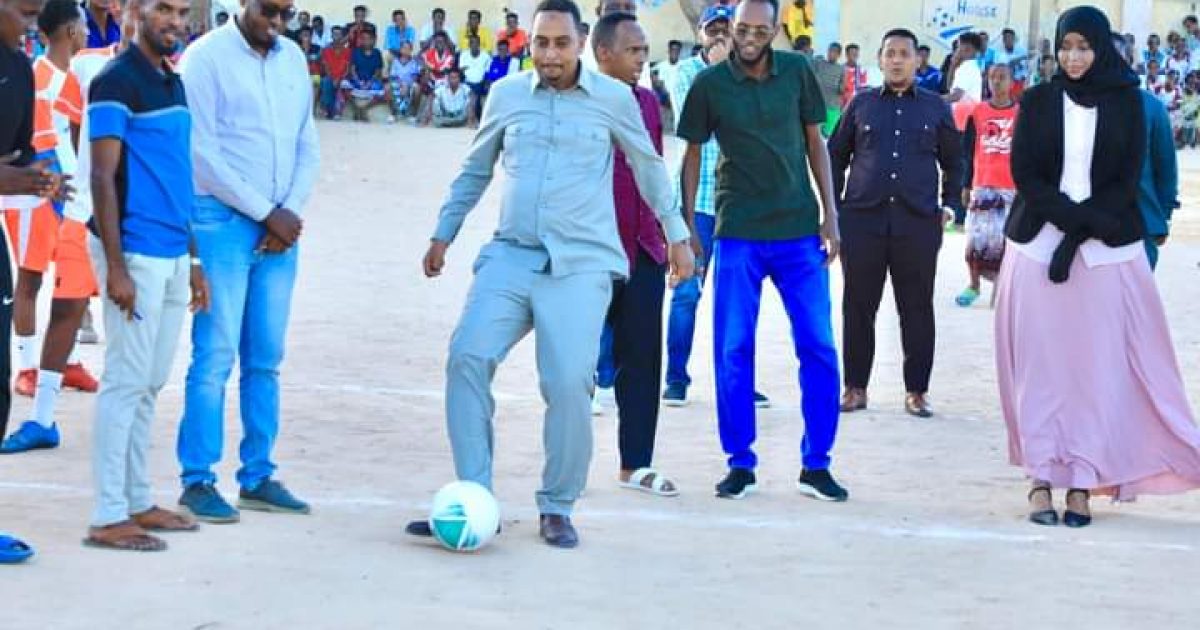 Tartan kubadda cagta ah oo isdhexgalka dhallinyarada oo laga daahfuray Warta-Nabadda “SAWIRRO”