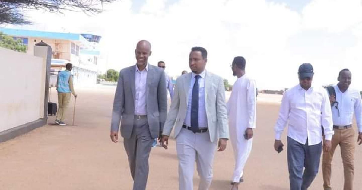 Guddoomiye Ku-xigeenka Hay’adda Maareynta Musiibooyinka oo gaaray Kismaayo