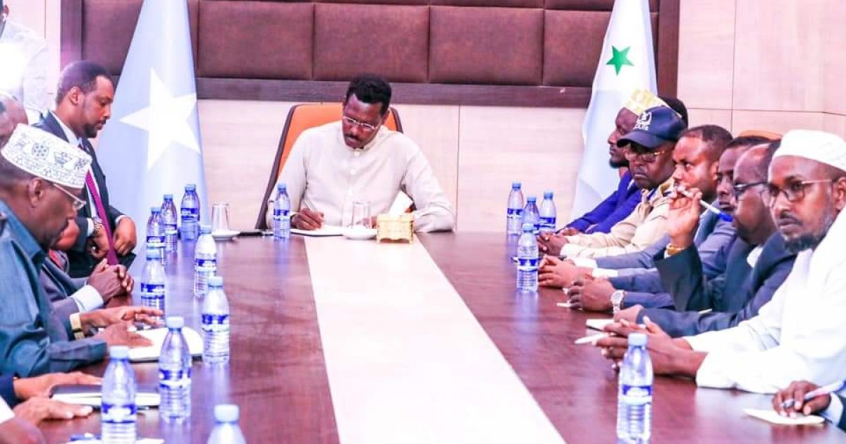 Madaxweynaha Galmudug oo kulan la qaatay hay’addaha amniga “SAWIRRO”