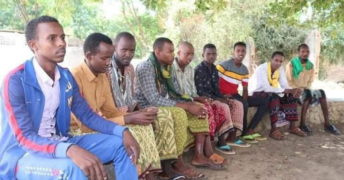 10 Al-Shabaab members surrender to the Government
