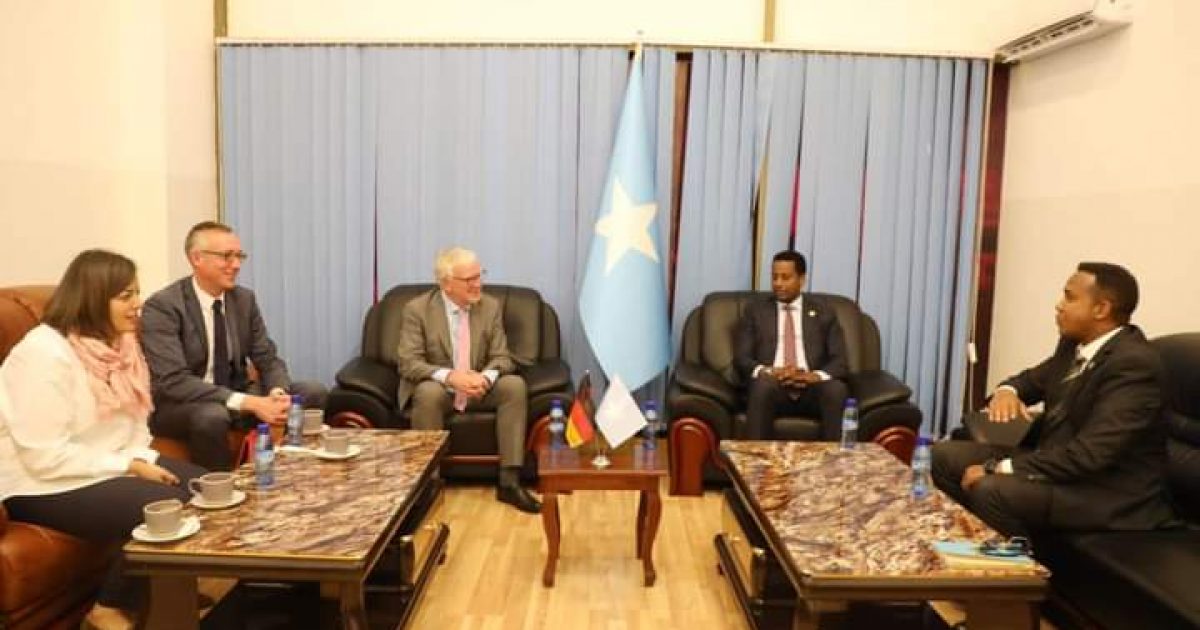 Somali Deputy Foreign Minister discusses development cooperation with the German State Secretary for Economic Cooperation