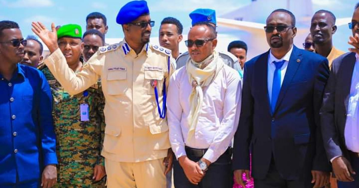 Madaxweyne ku-xigeenka Hirshabeelle iyo Guddoomiyaha Hay’adda SoDMA oo gaaray Beladweyne