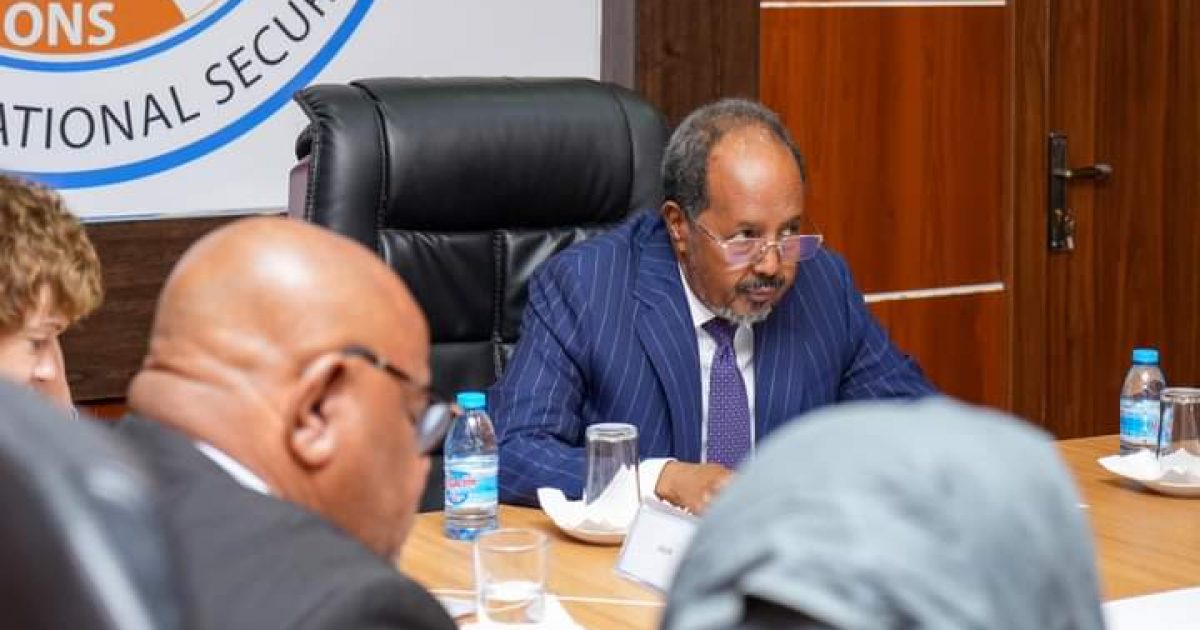 Madaxweyne Xasan Sheekh oo kulan la qaatay Wakiilada Beesha Caalamka ee Soomaaliya “SAWIRRO”
