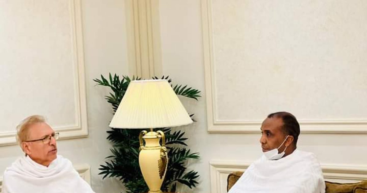 Ra’iisul Wasaare Xamsa oo kulan la qaatay Madaxweynaha Pakistan Arif Alvi