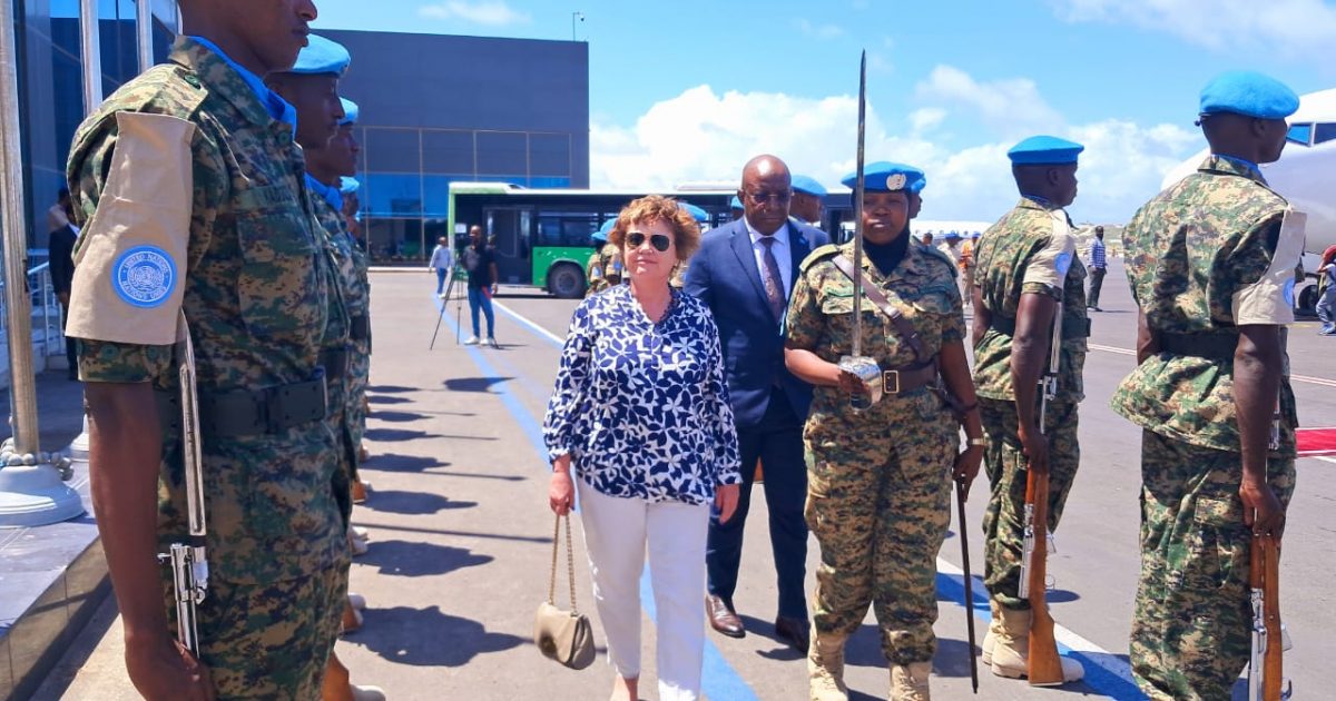 Ergayga cusub ee QM u soo magacaawday Soomaaliya oo lagu soo dhaweeyey Muqdisho