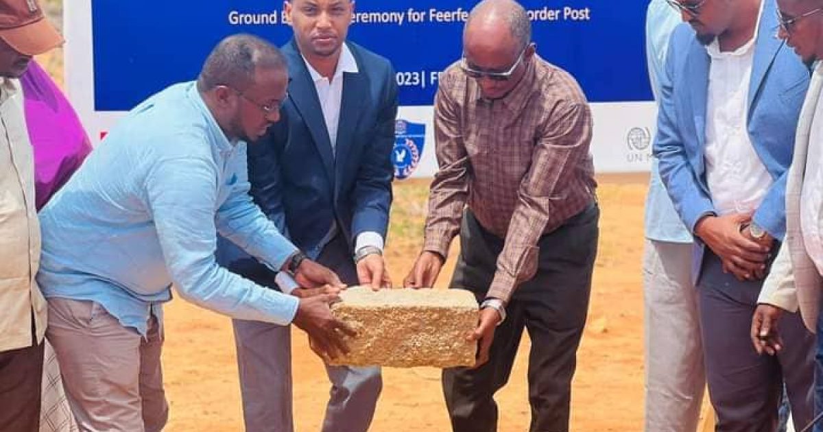 Hay’adda Socdaalka oo xarun cusub ka dhagax dhigtay degmada Feer-feer ee gobolka Hiiraan