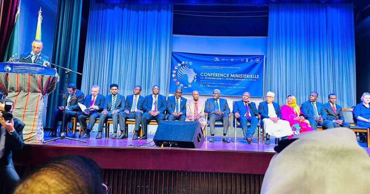 Wasiir ku-xigeenka Kalluumeysiga XFS oo Jasiiradda Comoros uga qeybgalay shirka dhaqaalaha