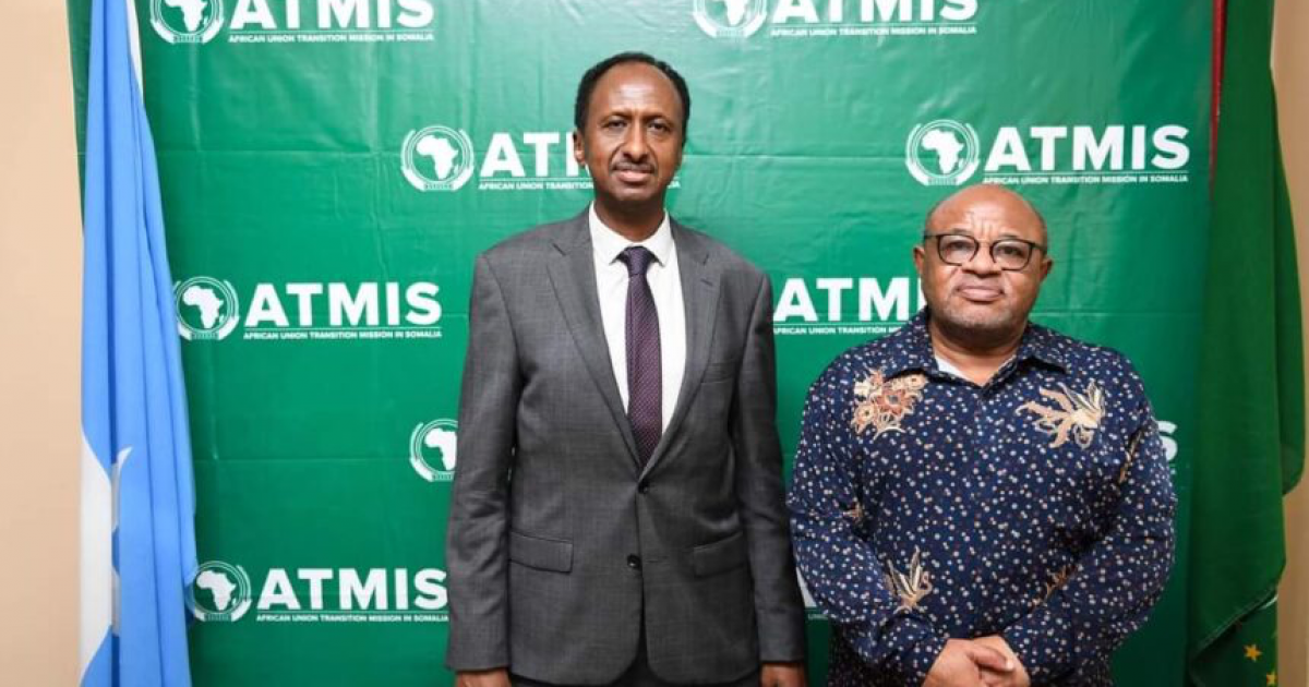 Wasiirka Amniga XFS oo kulan la qaatay Danjire Souef Mohamed El-Amine