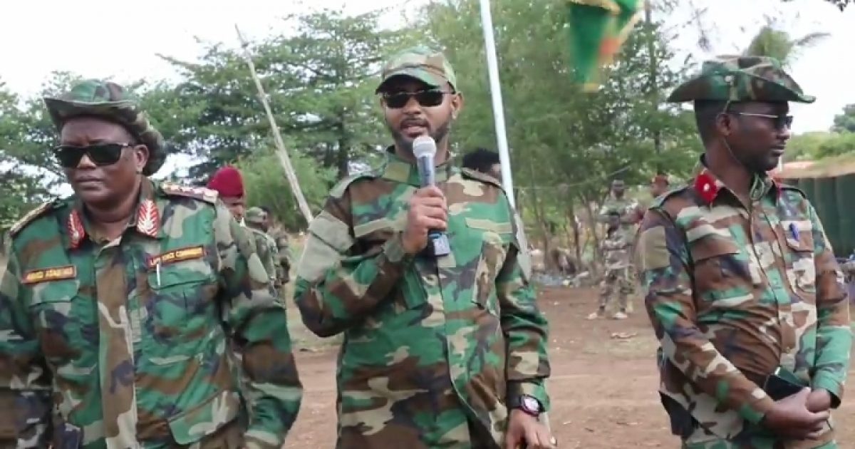 Wasiirka Gaashaandhigga XFS iyo Taliyaha Ciidanka Lugta oo ciidanka xoogga kula ciiday Janaale